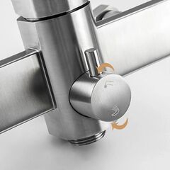 Смеситель для ванны, Frap, с картриджем, нерж, F22805