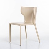 Стул Austin, кожа бежевый