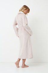 Халат женский длинный ARUELLE ELLA_Светло-бежевый