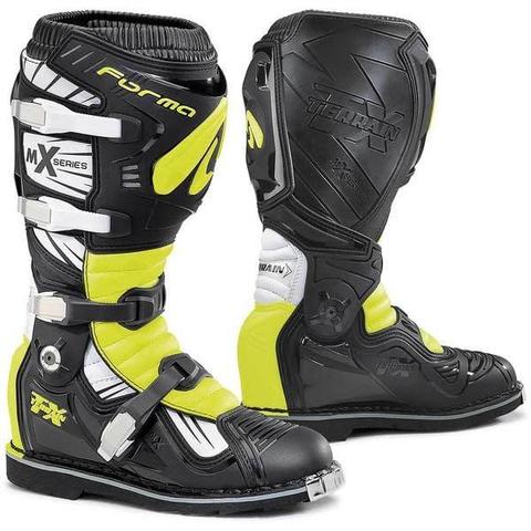 Кроссовые мотоботы Forma Terrain TX чёрный-жёлтый