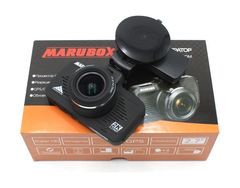 Видеорегистратор Marubox M330 с GPS, 2 в 1, Super Full HD 1296P, угол обзора 170 градусов