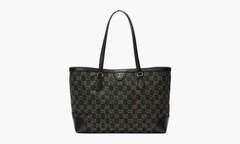 Сумка Gucci Ophidia Tote Canvas Bag "Grey/Black"