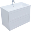 Aquanet 323185 Тумба с раковиной Терра 90 цв.белый матовый (323185)