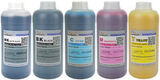Комплект чернил TM-200 DCTEC для Canon imagePROGRAF TM-200, TM-205, TM-300, TM-305. Набор 5 цветов по 1 л, пигмент 193540.