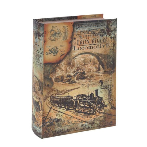 Шкатулка-книга с кодовым замком (18*7*27 см)  - купить