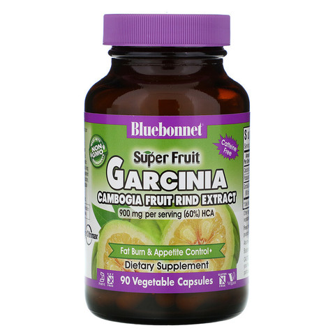 Bluebonnet Nutrition, Super Fruit, Garcinia Cambogia Fruit Rind Extract, 90 Vegetable Capsules