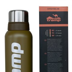 Термос Tramp 0,9 л оливковый TRC-027