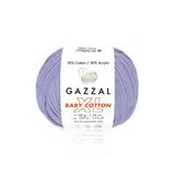 Пряжа Gazzal Baby Cotton XL 3420 пыльная сирень