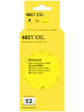 Картридж T2 IC-CCLI-481Y XXL для Canon PIXMA TS6140, 704, 8140, 8240, 9140, 9540, 9541C, TR7540, 8540, желтый, с чипом