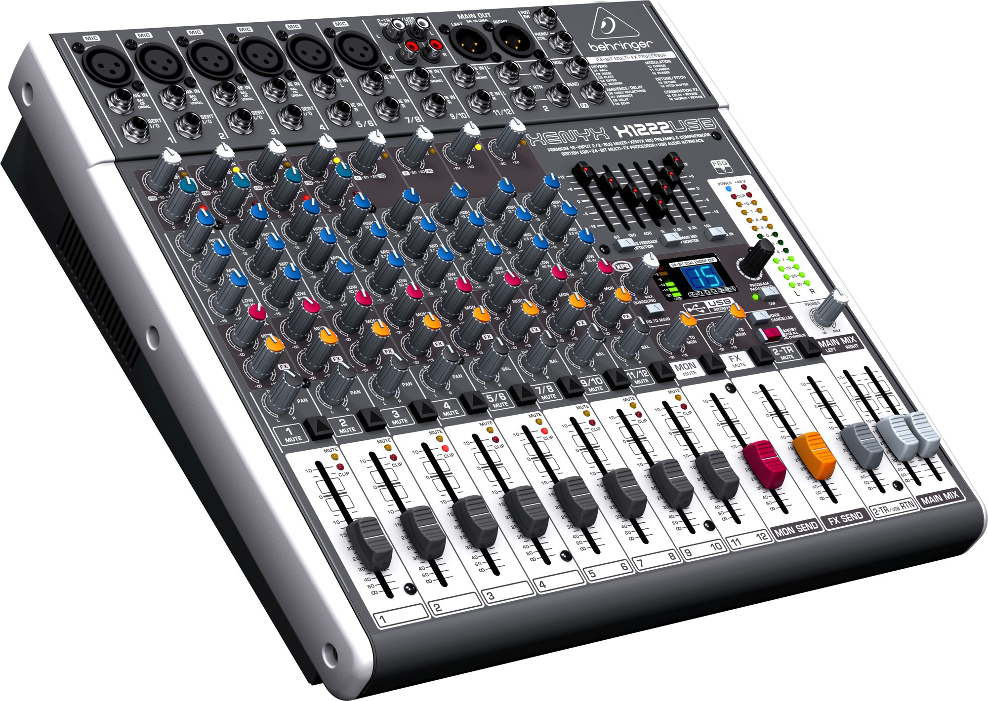 Микшер звука. Микшерный пульт Behringer x1222usb. Микшерный пульт Behringer XENYX 1222usb. Пульт Беренджер x1204usb. Беренджер 1222 USB.