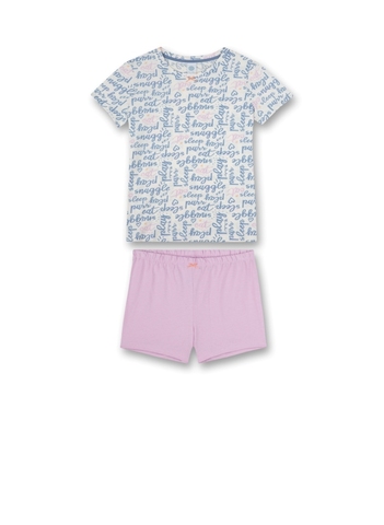 Пижама с коротким рукавом для девочки Sanetta 245406 5791