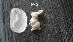 Силиконовый молд Заяц № 3