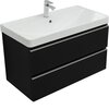 Aquanet 337956 Тумба Вега 2.0 90 2 ящ. цв.черный (337956)