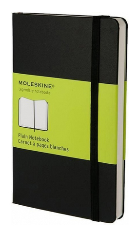 Блокнот Moleskine Classic Soft Large, цвет черный, без разлиновки