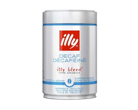 Illy Espresso Decaffeinato кофе в зернах без кофеина, 250 г