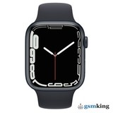 Apple Watch Series 7 GPS 45mm Midnight Aluminum Case with Sport Band Midnight MKN53LL/A