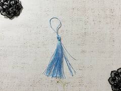 Кисть декоративная,L 8-8,5 см