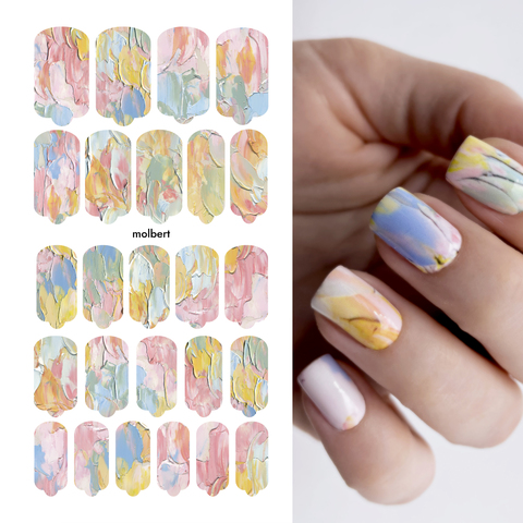 ПЛЕНКИ NAILS WRAPS MOLBERT