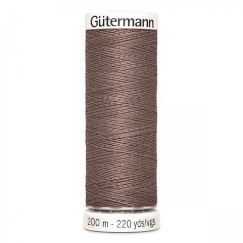 Нить Sew-All 200 м, Gutermann, 126 бежево-стальной