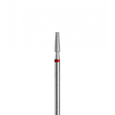 Фреза алмазная Конус усеченный, 21 мм, красная
