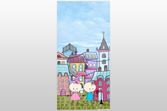 Цифровая печать Xpoint / Икспоинт. Детские Арт панели 0677.02, 300х145 см