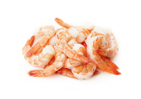 Креветки варено-мороженные 26/30 очищенные, 500г