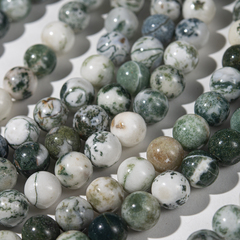 Моховой агат натуральный, шар 10,4мм