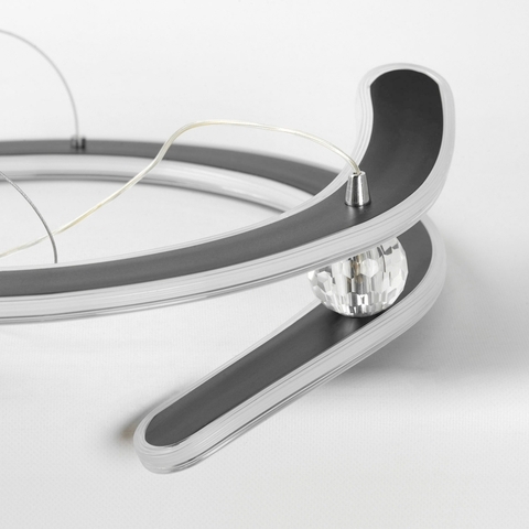 Подвесная светодиодная люстра Lussole HALE LSP-7381