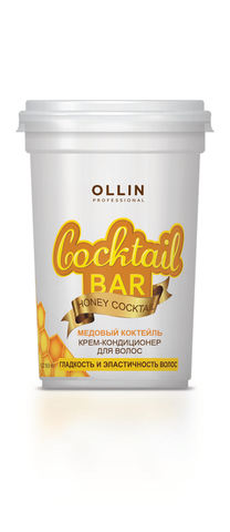 OLLIN крем-кондиционер для волос медовый коктейль гладкость и эластичность волос 250мл