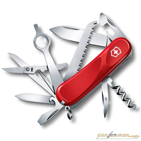 Нож перочинный Victorinox Evolution 85мм 17 функций красный (2.5013.E)