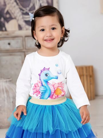 Лонгслив "Морской конек"