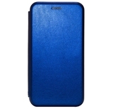 Чехол-книжка из эко-кожи Deppa Clamshell для iPhone 14 Plus (Синий)