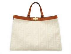 Сумка Fendi Peekaboo X-tote белый