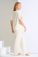 Женская пижама со штанами LISCA EMINENCE 23444_Молочный