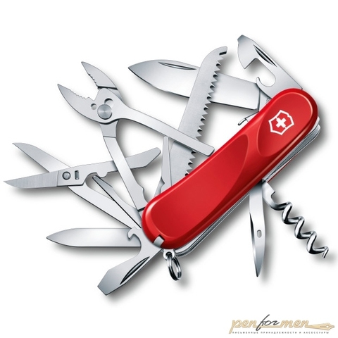 Нож перочинный Victorinox Evolution 85мм 20 функций красный (2.3953.SE)