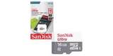 Карта памяти microSDHC 16GB SanDisk Class 10 Ultra 80MB/s упаковка