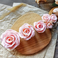 Комплект силиконовых форм  роз Лирика