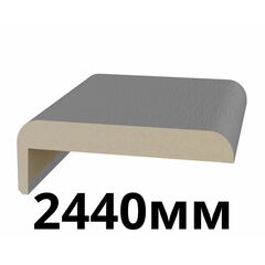 Наличник телескопический 75х10х2440мм экошпон Серый