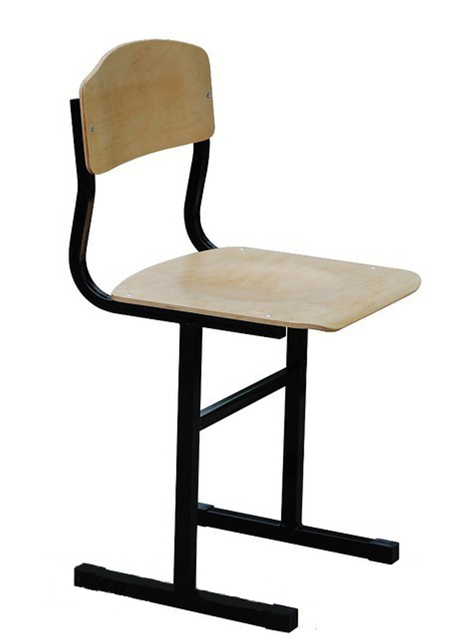 стул ученический с пюпитром регулируемый