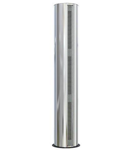 Водяная тепловая завеса Тепломаш КЭВ-135П6146W Колонна прямоточная 600 нержавеющая сталь