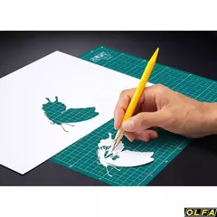 OLFA с перовым лезвием 6 мм, Нож (OL-AK-1/5B)