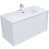 Aquanet 287542 Тумба Lino 80 (Flat) белый глянец (287542)