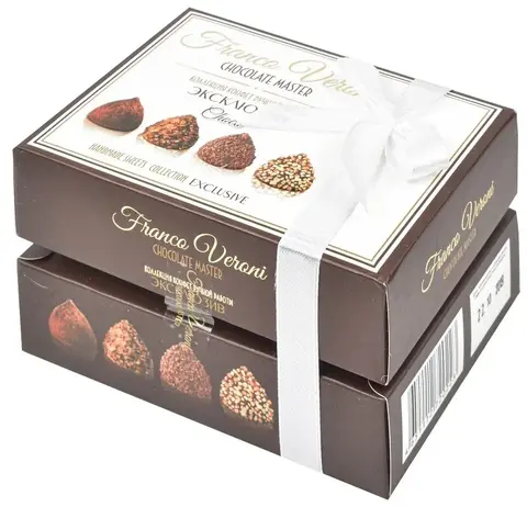 Набор конфет Эксклюзив Франко Верони сундук (шоколадный) 125гр