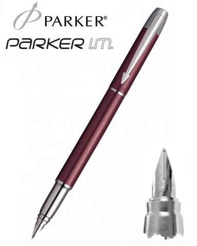 Ручка перьевая Parker IM/Profile, Deep Black CT, F (S0715040)