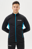 Костюм для лыж и зимнего бега Nordski Core Black/Breeze мужской