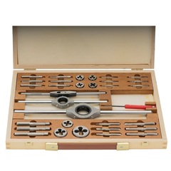 Набор метчиков и плашек M3 -M12 HSS 34пр Bucovice(CzTool) 340122