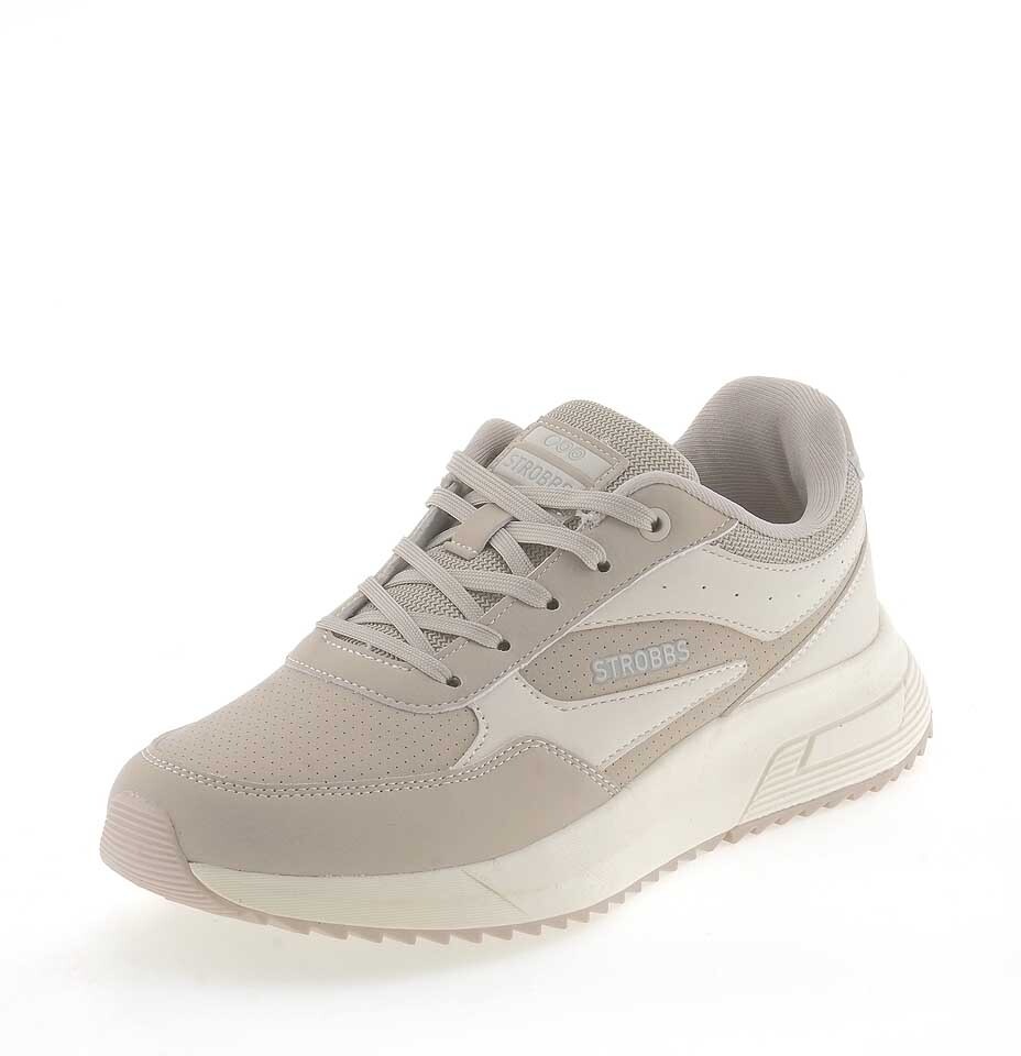Кроссовки женские STROBBS F7520-3 бежевые