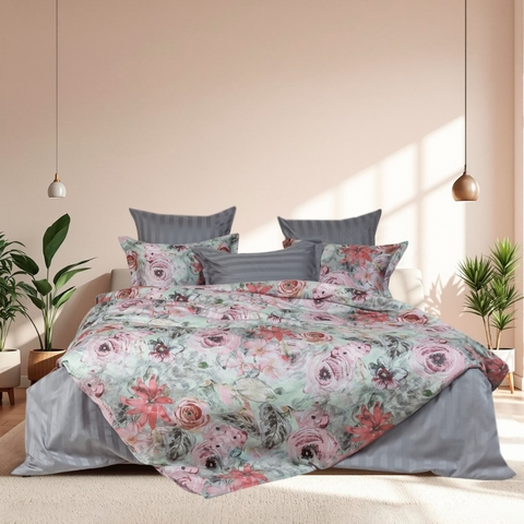 Постельное бельё LaPrima «Розалина» люкс-сатин (2 сп) - купить 4