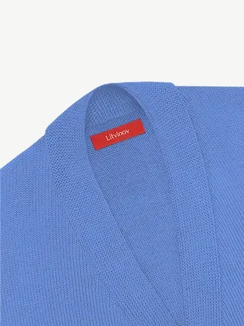 Кардиган с пуговицами из экохлопка