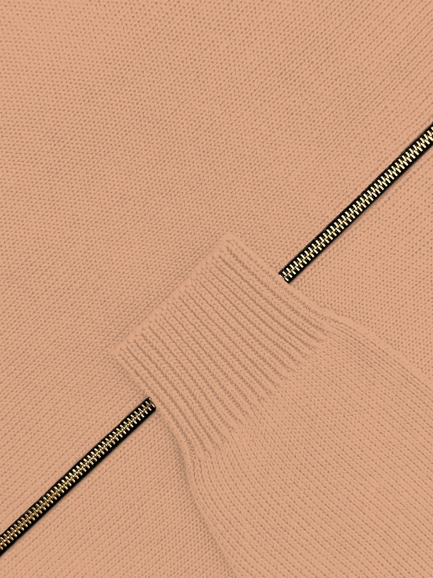 Толстовка на замке из шелка